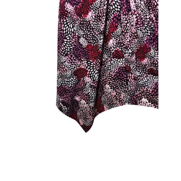 Catherines Dress 2X Pink Floral Midi Tropical Beach Feminine Mature Casual 80s - Picture 7 of 11